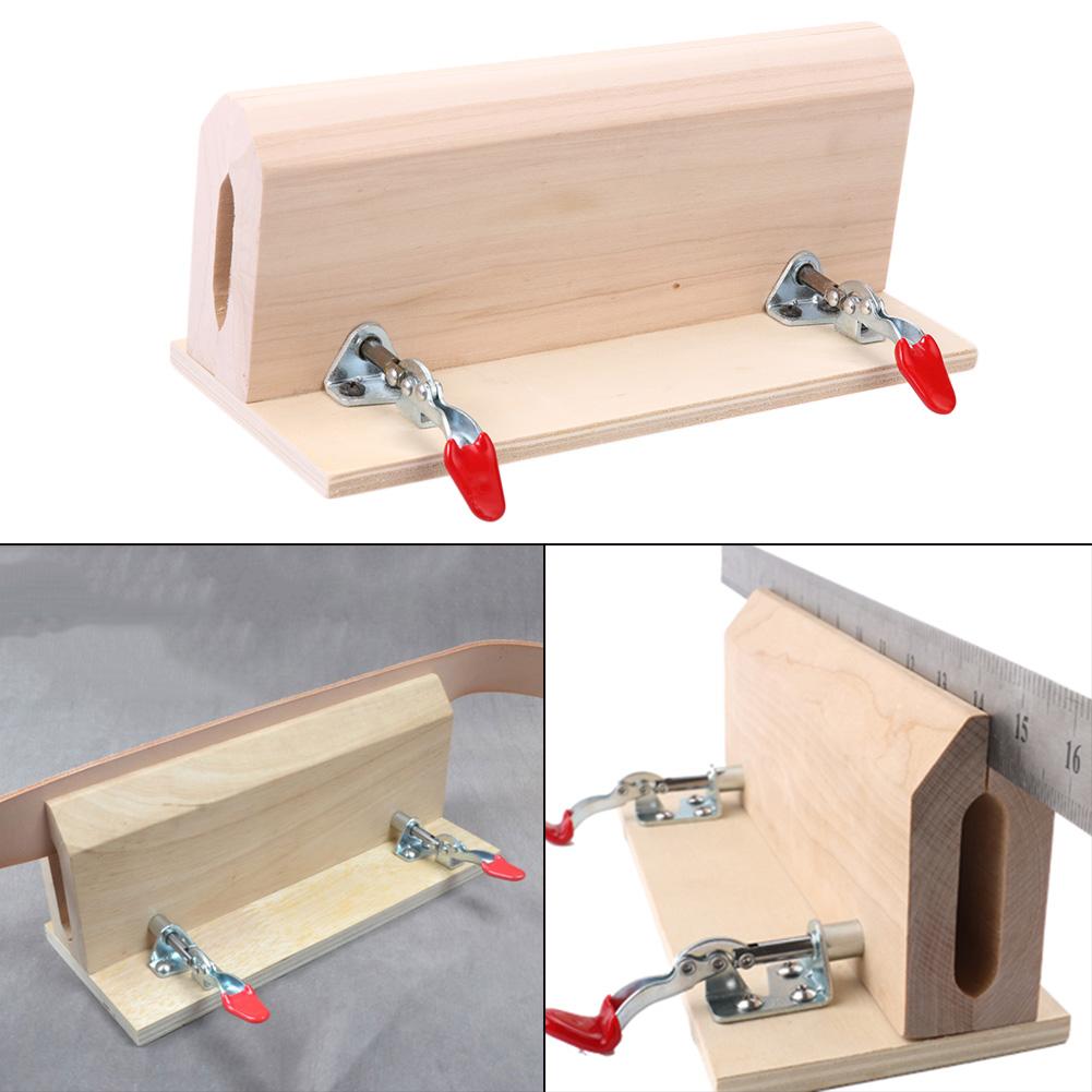 DIY Improved Sewing Wood Leather Clamp Horizontal Leather Retaining Clip Table Desktop Leather Tool Portable Horse Clamp