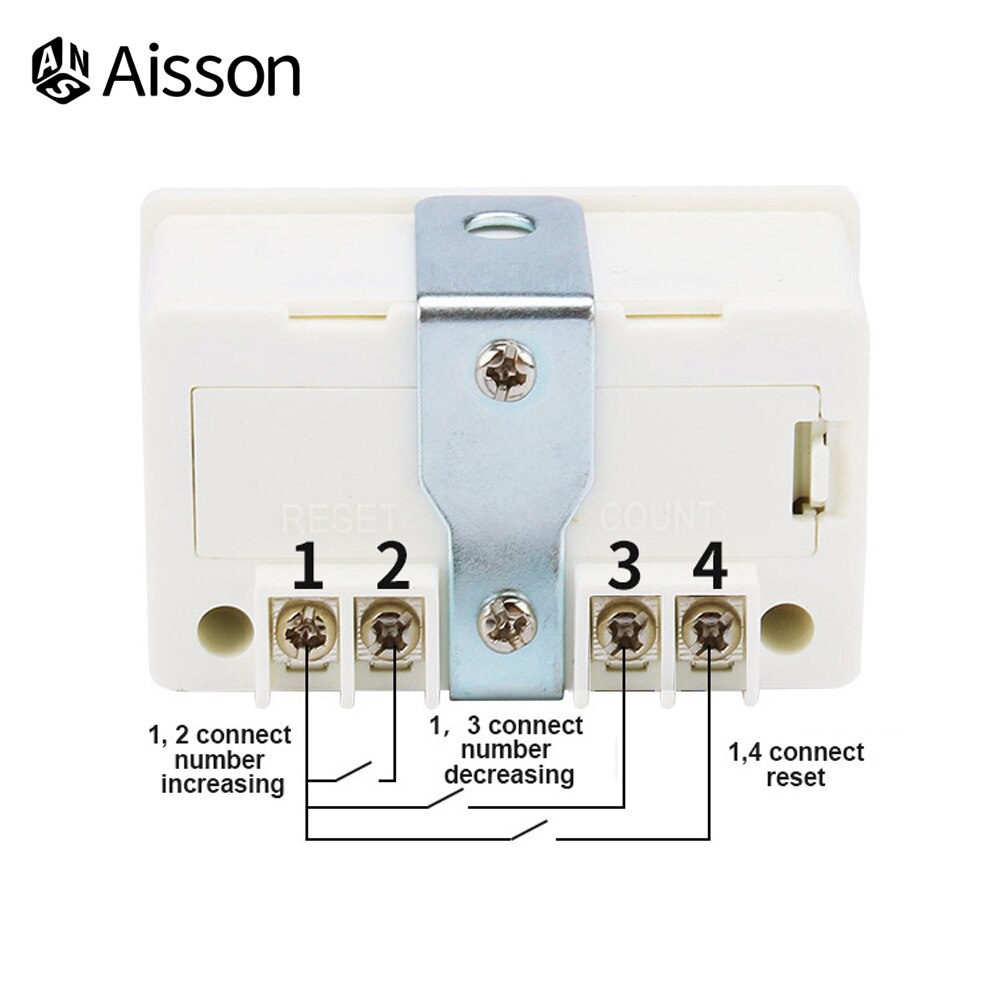 Electronic Digital Display Counter Proximity Magnetic Sensor Switch Punch Automatic Induction Without Battery