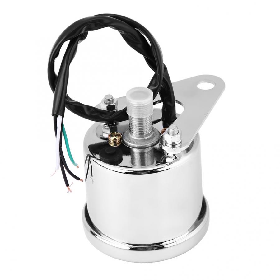 Universal Retro Motorcycle Digital Speedometer LED LCD 160km/h Tachometer Speed Gauge Oil Level Meter With Back Light Clear Lens