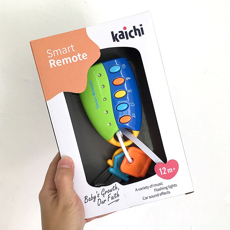 Simulation Car Key Toys Simulation Car Sound Remote Control Electronic Music Key Group Toys