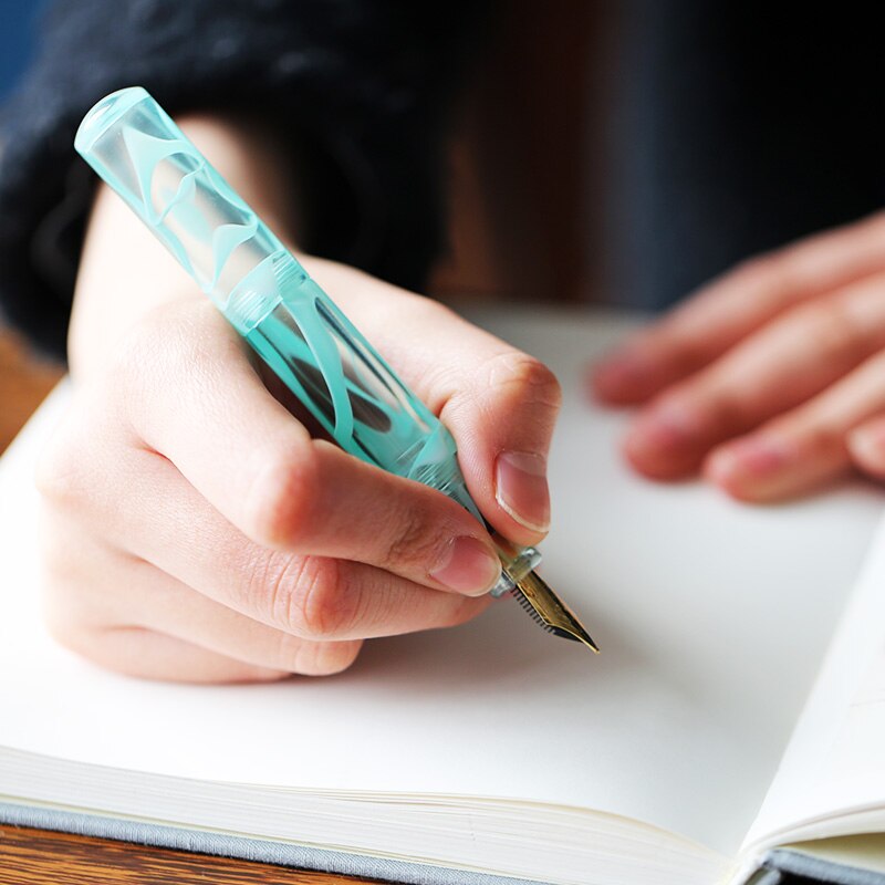 Moonman Wancai Mini Fountain Pen Transparent Dropper Demonstrator Fountain