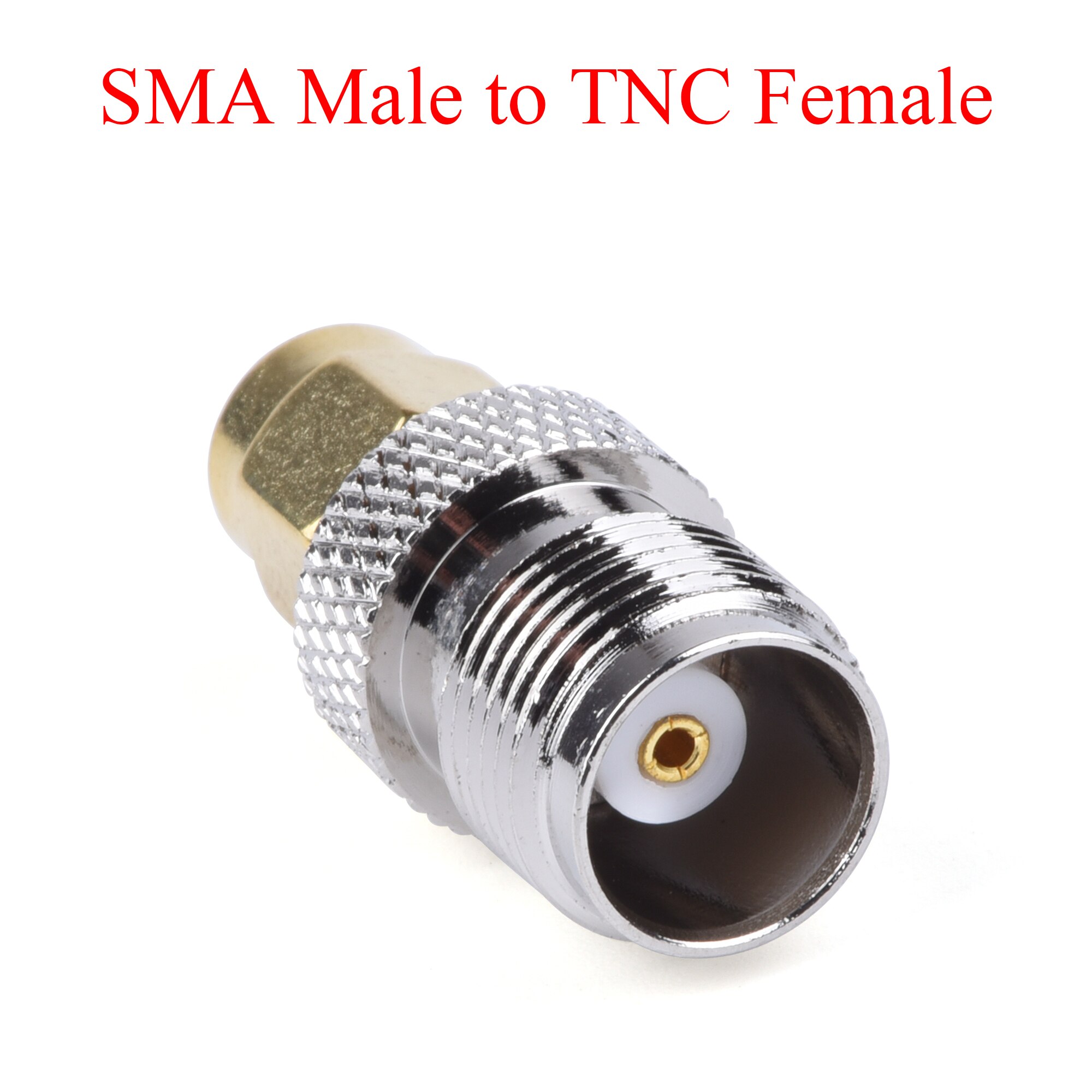 1Pcs RF Coaxial Connector SMA Male to BNC TNC MCX MMCX UHF N F Male Plug / Female Jack Adapter Use For TV Repeater Antenna: SMA Male-TNC Female