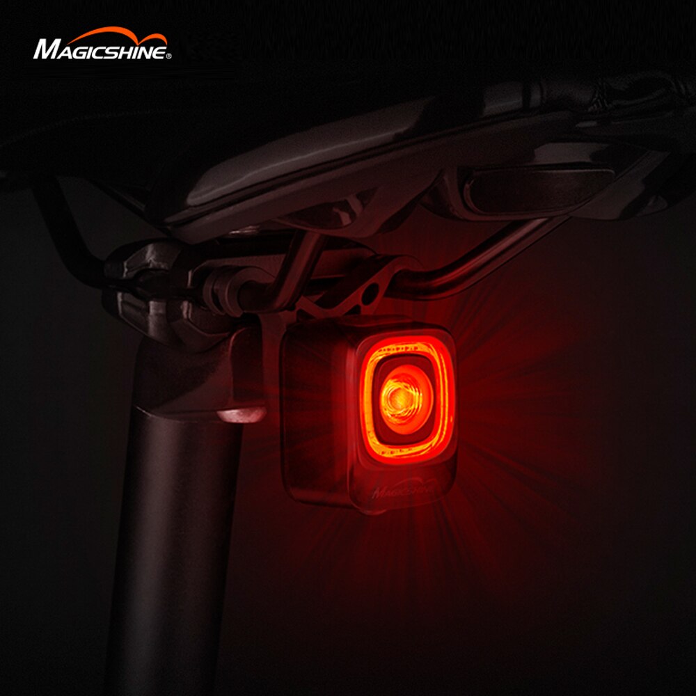 Magicshine cykel smart auto bremse sensing lys seemee 200 rn120 vandtæt led opladning cykel baglygte cykling baglygte acce