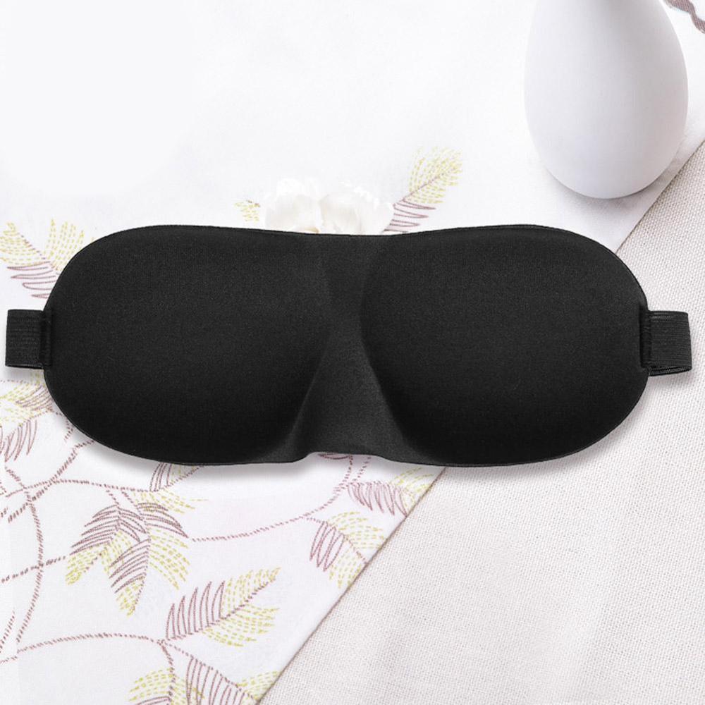 Máscara para dormir en 3D, mascarilla Natural para dormir, protección para los ojos, parche suave para los ojos, portátil, para hombres y mujeres, 1 Uds.