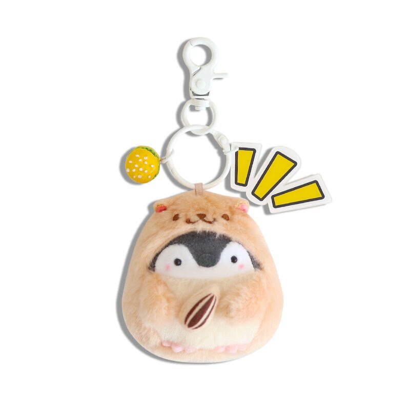 Japan energy plush doll little penguin family students different styles with Iron Buckle: J