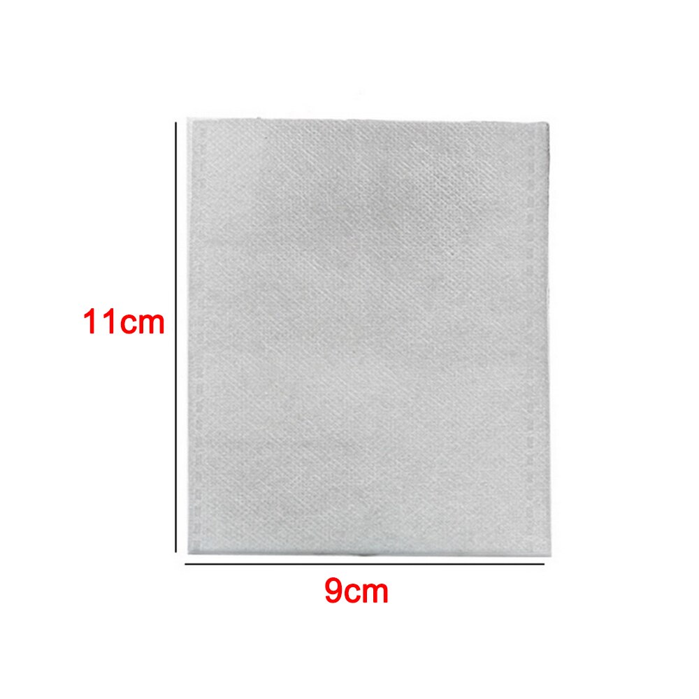 100X Biodegradable Nursery Bags Garden Nonwoven Fabric Plant Grow Bags Seedling Eco-Friendly Ventilate Bag: 9x11CM