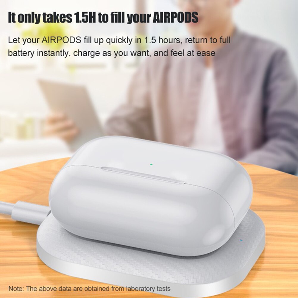 2 in 1 Wireless Charger Docking Station for Airpods 2 AirPods Pro Fast Charger for iPhone 8Plus X XS XR Xs 11 Pro