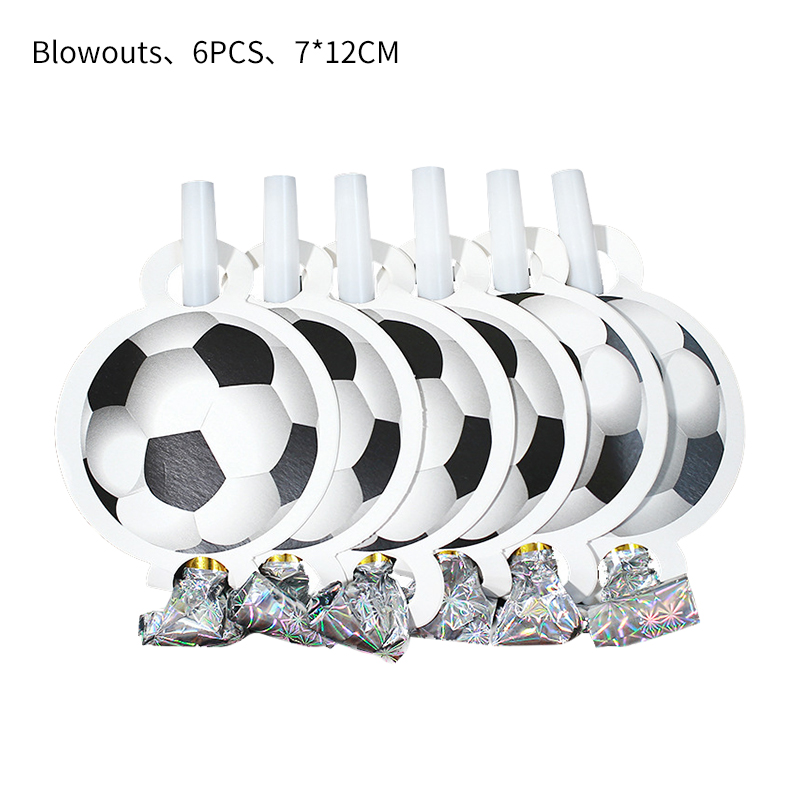 Football Birthday Decorations Children's Soccer Party Decor Supplies Tableware Plates Cups Balloon Tablecloth Backdrop Banner