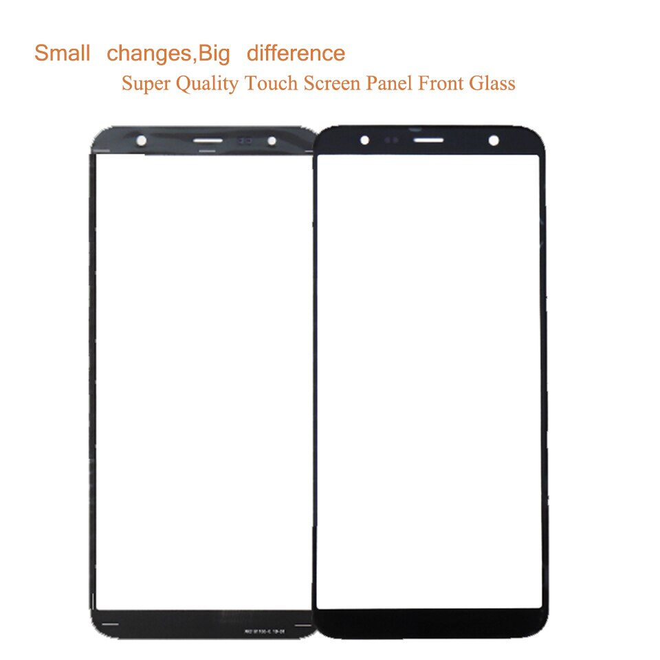 10 unids/lote pantalla táctil de 6,0 "para Samsung Galaxy J4 más J4 + J415 SM-J415F/DS pantalla táctil lente de vidrio exterior frontal J415F/DS