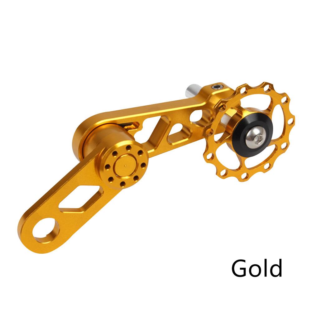 Tensor Da Corrente De Bicicleta velocidade Desviador Traseiro Com Substituição MTB Da Bicicleta Da Bicicleta de Roda Dentada Tensor Guia de Corrente Roda Suprimentos: Gold