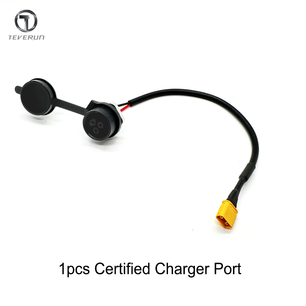 Originele Teverun Met/Zonder Certificering Poort Oplader Poort Pak voor Blade GT/GT + Fighter 11/11 + Supreme E-Scooter: YELLOW