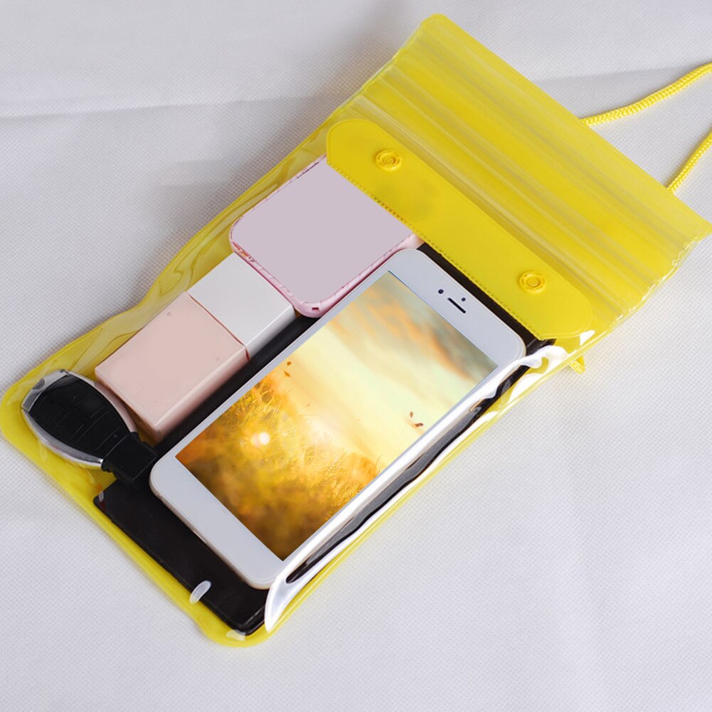Swimming Bag Dirtproof Keys Eco-friendly Wallets Cosmetics Songkran Festival Beach Rafting Waterproof Dry Dustproof With Straps
