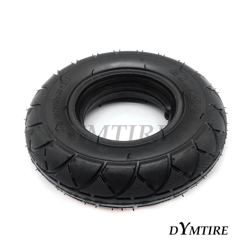200x50 Solid Tire Polyurethane Foam Filled for Mini Electric Scooter 8 Inch Explosion-Proof Tyre: black