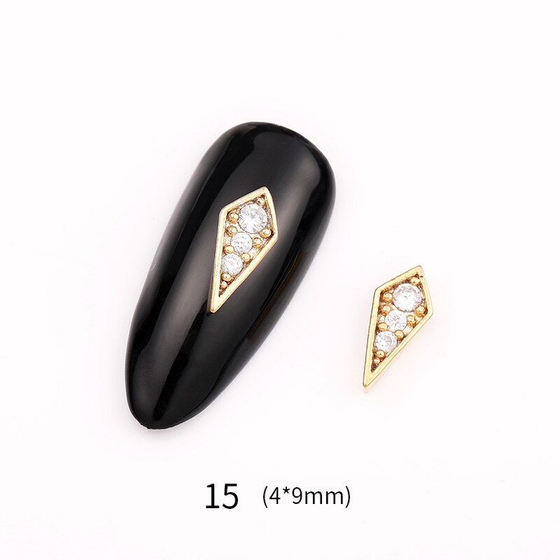 1 Pc 3D décoration d'ongle strass petit papillon fée Bling Nail Art pierres coloré Nail Art accessoires bricolage conseils de: 21