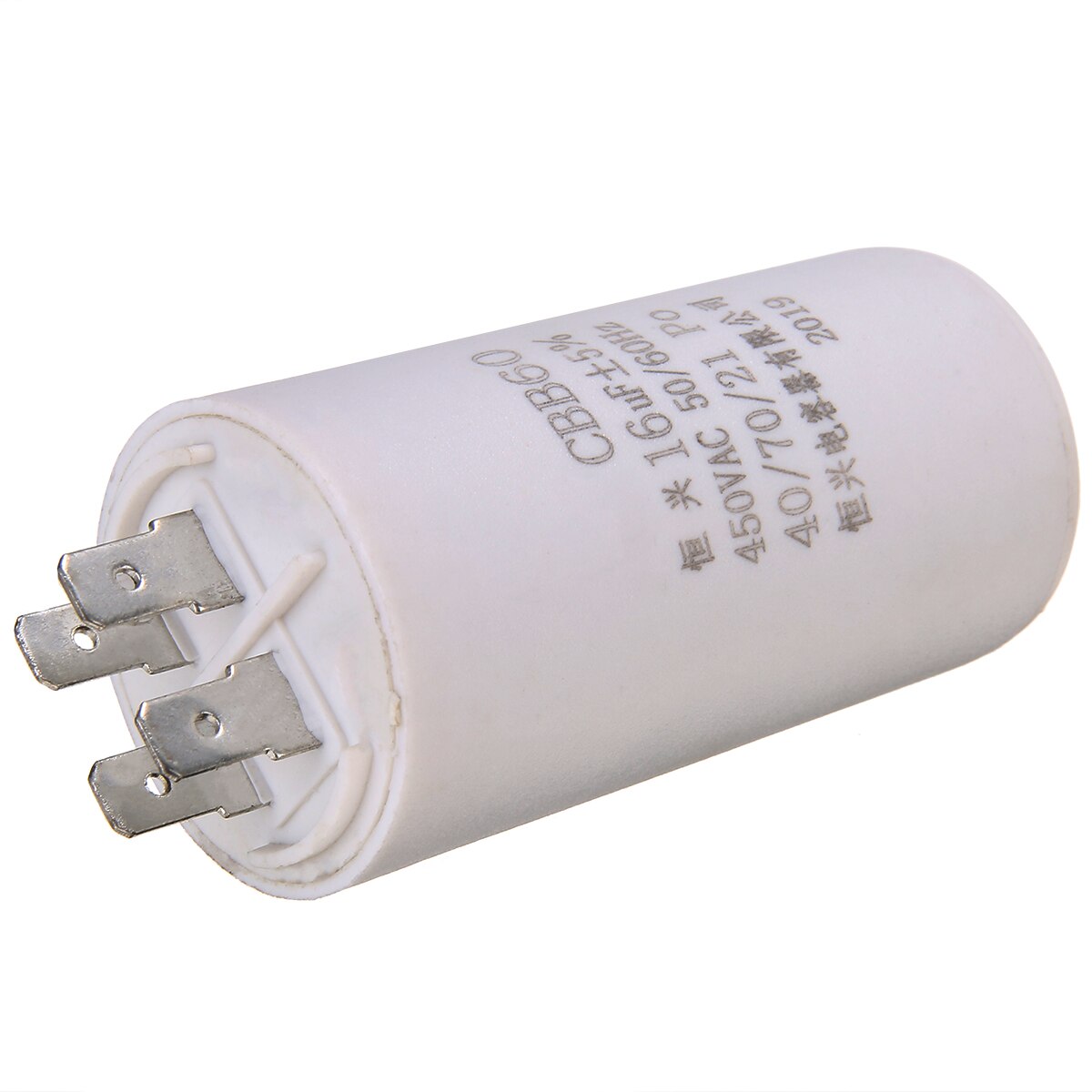 1pc dobbelte indsatsdele start kondensator motor permanent 16uf 450v 50 60 hz cbb 60 kondensator ac motor mikro dele