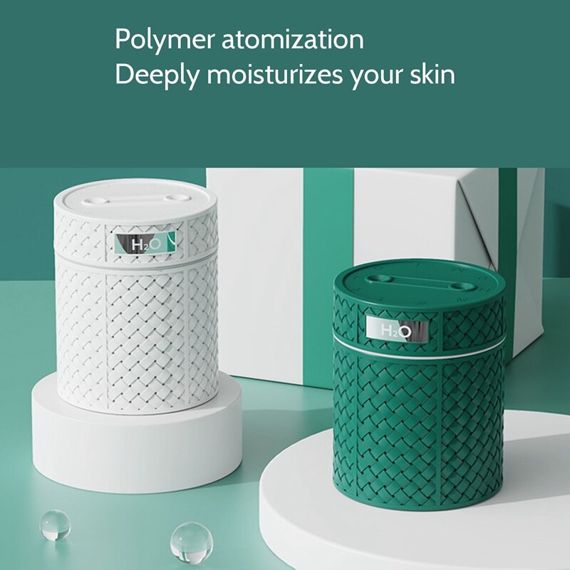 Humidificateur d&#39;air Portable USB à double buse de 600ML, diffuseur d&#39;huile essentielle et d&#39;arôme, lumière chaude pour la maison