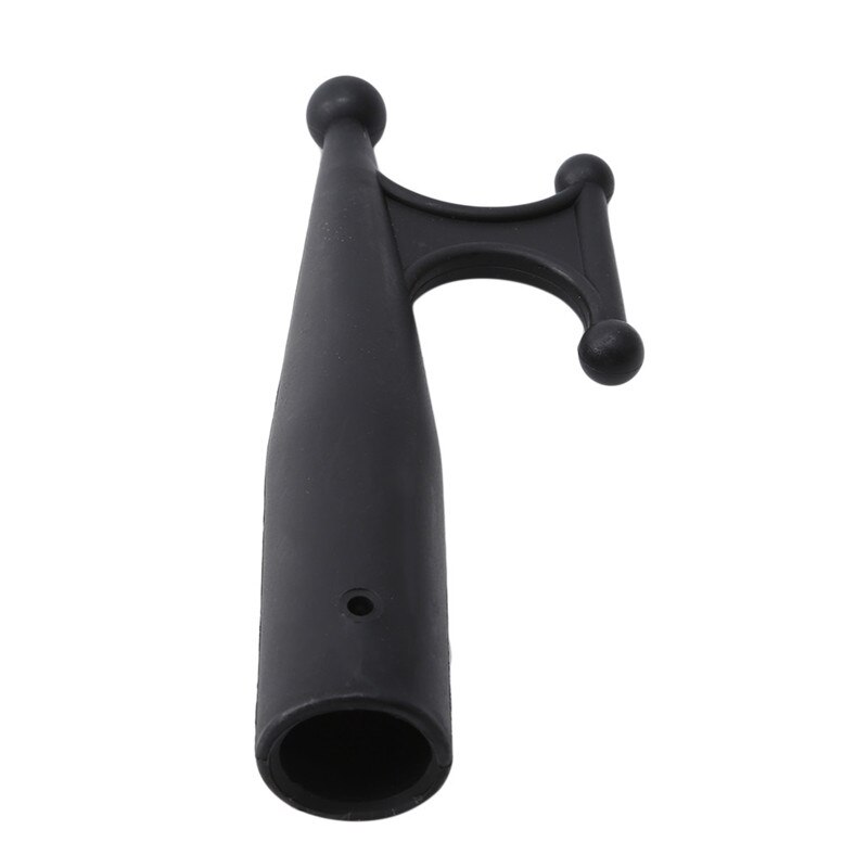 Black Nylon Rowing Boats Kayak Raft Dinghy Hook Head Replacement Top Round Telescopic Pole Pipe Tube Boat Accessories