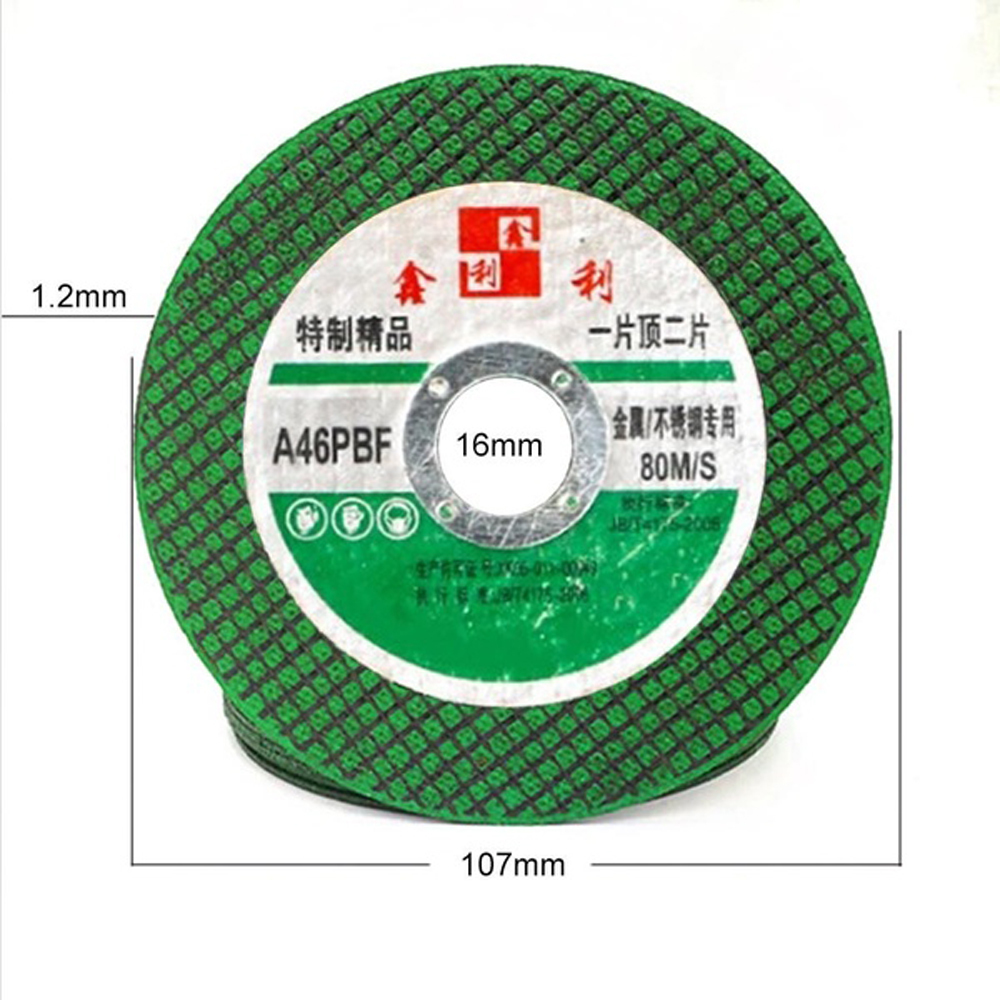 Metal Cutting Disc Angle Grinder Stainless Steel Metal Grinding sanding cutting Wheel Resin Double Mesh Ultra-Thin Polishing