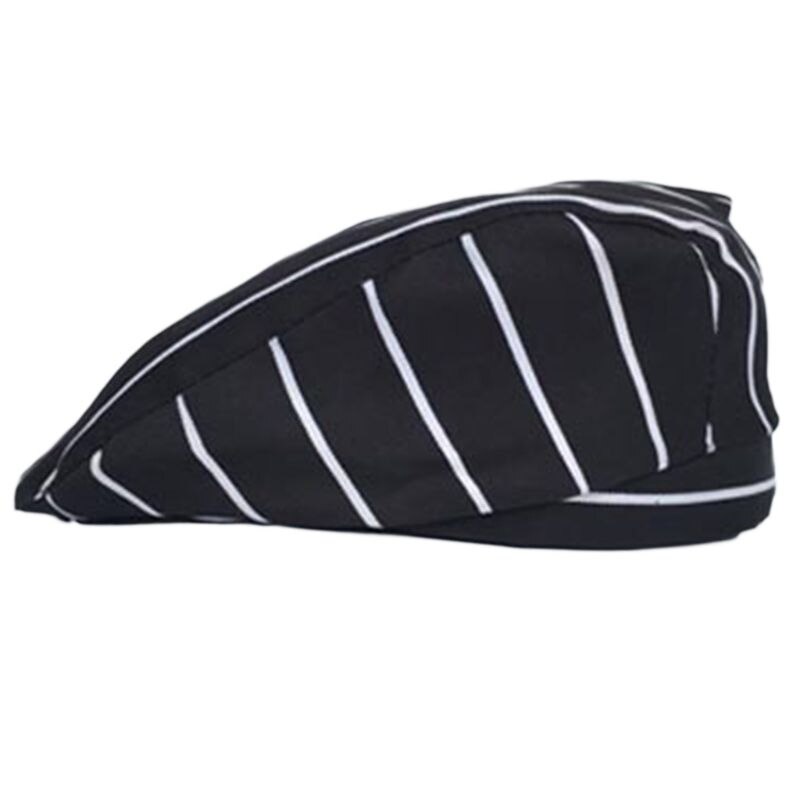 Mens Womens Chef Hat Pastry Baker Kitchen Cook Coffee Shop Duckbill Beret Cap: A