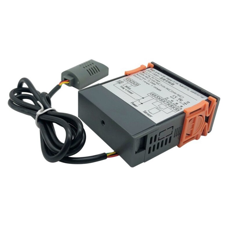 ZFX-13001 Humidity Controller Hygrometer Controller 1%-99% RH 220V 10A Hygrostat Humidistat PU Delay Protection Function