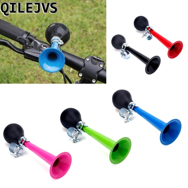 QILEJVS vélo rétro Air cornes Hooter cloche trompette caoutchouc presser ampoule vélo accessoires