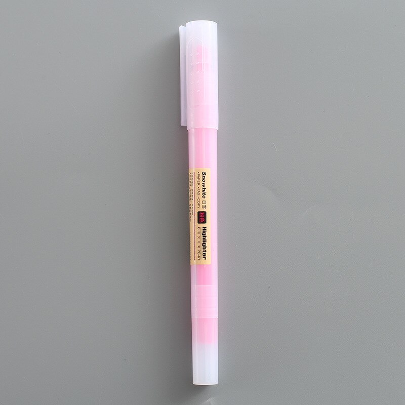 10 Colors Cute Plastic Highlighters Markers Kawaii Watercolor Pens For Kids Graffiti Painting Korean Stationery School Supplies