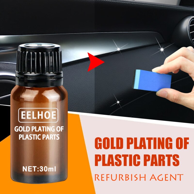 10/20/30ml Car Dashboard plastic care agent Car Plastic Parts Refurbish Agent Coating Paste Maintenance Cleaner