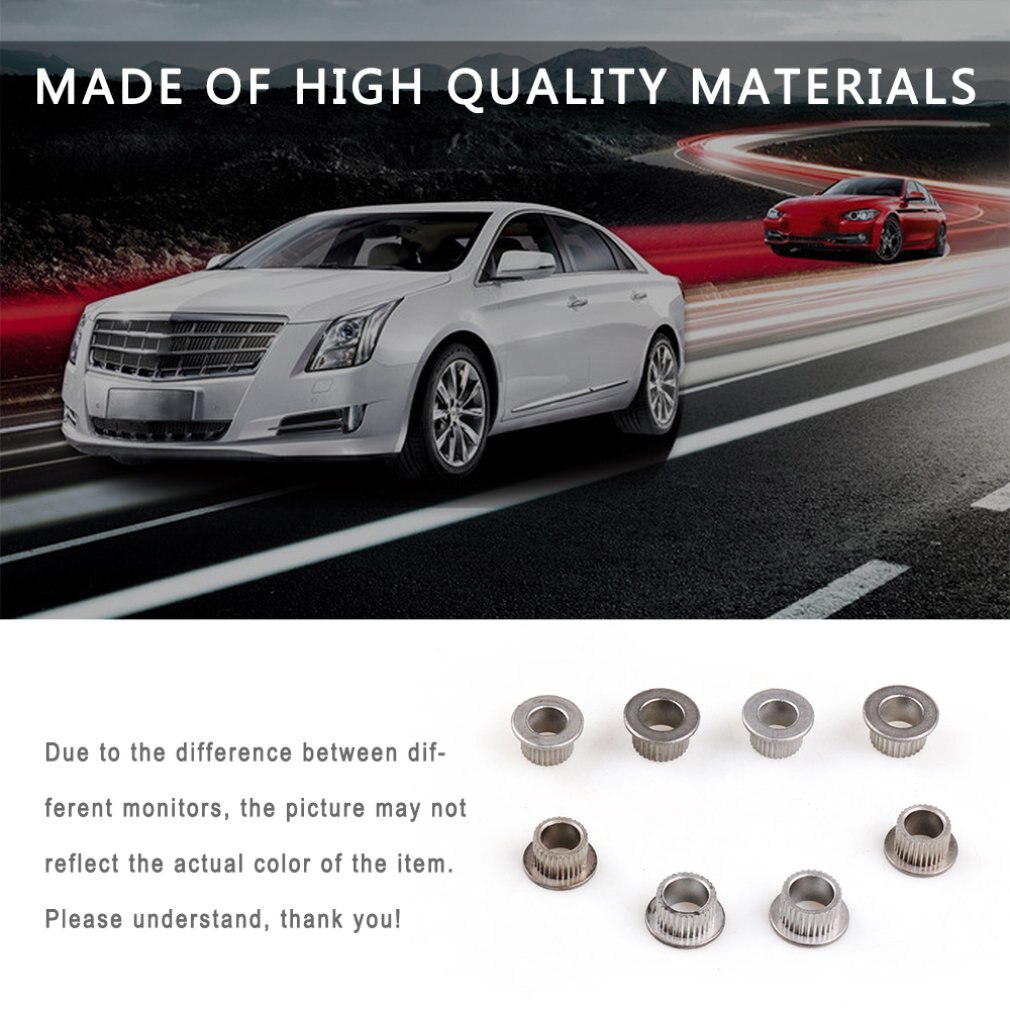 Autonative Door Hinge Bush Repair Parts Silver Door Hinge Pins Pin Bushing Kit For S10 & For S15 94-04