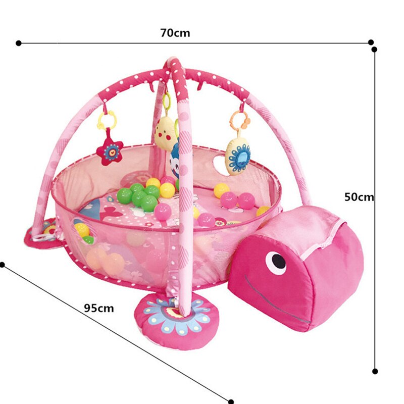 Baby legemåtte legemåtte ko skildpadde flodhest tegneserie børn tæppe mat til børn lege baby gym værelse legetøj dekoration tapete