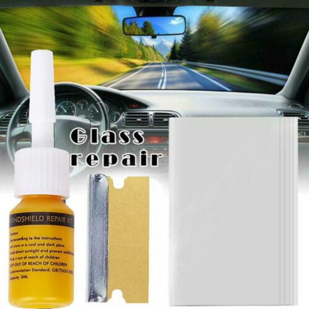 Glass Repair Fluid Kit DIY Parts Car Auto Windshield Window Phone Screen
