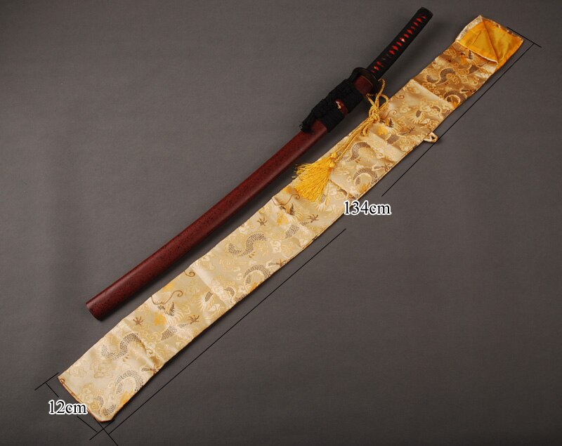 Silk Sword Bag for Japanese Samurai Katana Soft and Delicate Sword Fitting Nice or Collection