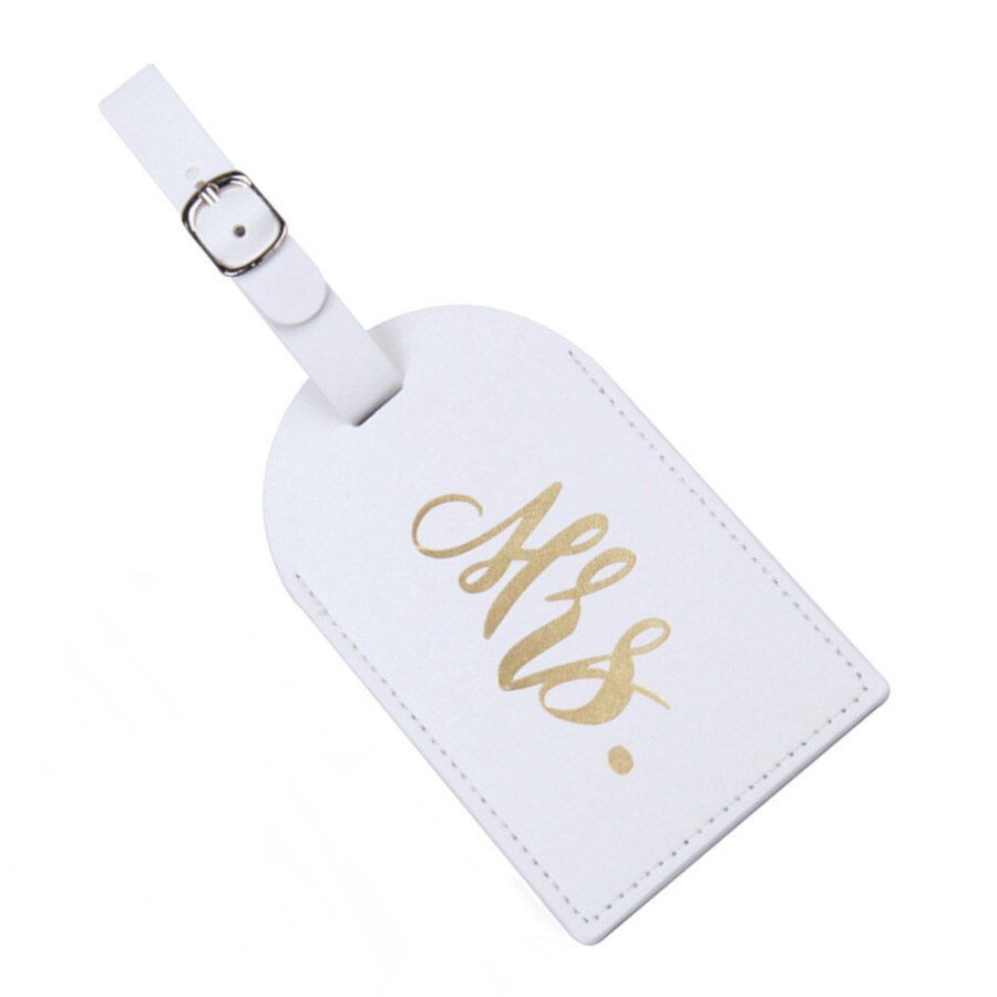 Sales Mr&Mrs Suitcase Luggage Tag Bag Pendant Travel Accessories Name ID Address Wedding VIP Invitation Label LT35B: Mrs