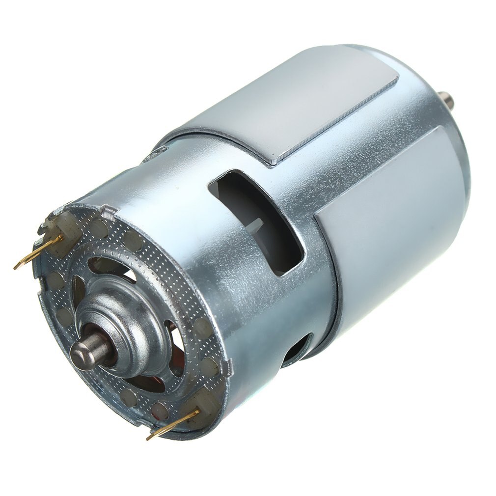 775 dc12v-24v 3500-9000 rpm motorkullager stort vridmoment hög effekt lågt brus likströmsmotor för elverktyg