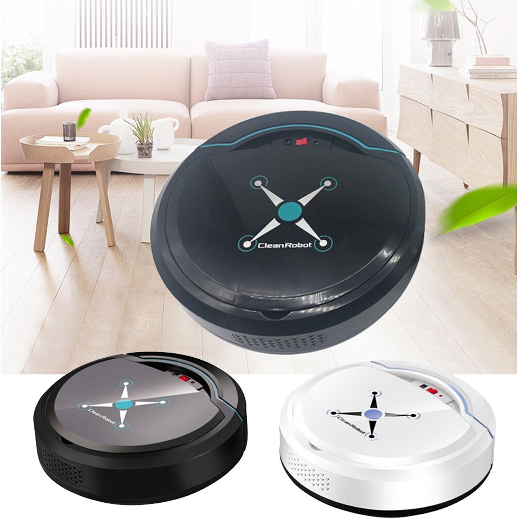 Automatic Self Navigated Rechargeable Smart Robot Vacuum Floor Cleaner Auto Sweeper Edge Clean Large Sauction