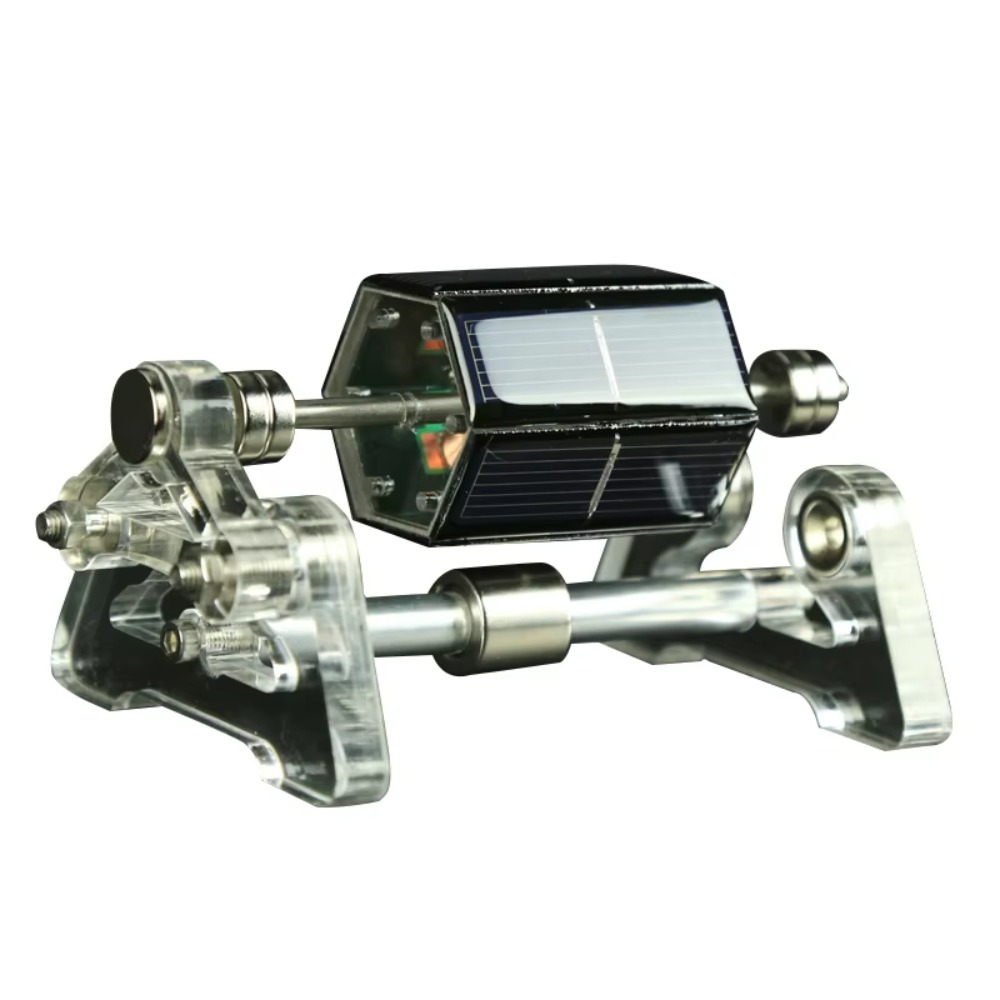 Tecnologia scientifica di sospensione del generatore solare magnetico Decorazione del motore solare Regalo di ornamenti a levitazione magnetica ad alta velocità: Default Title