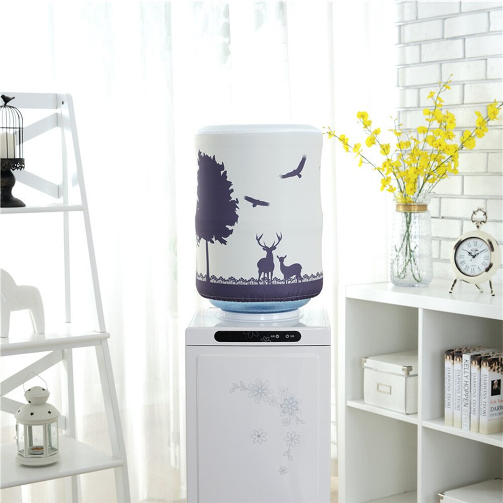 Couvercle de distributeur d'eau de bureau | Résistant à la poussière réutilisable, accessoires de meubles, protecteur élastique, purificateur de fontaine à boire: C