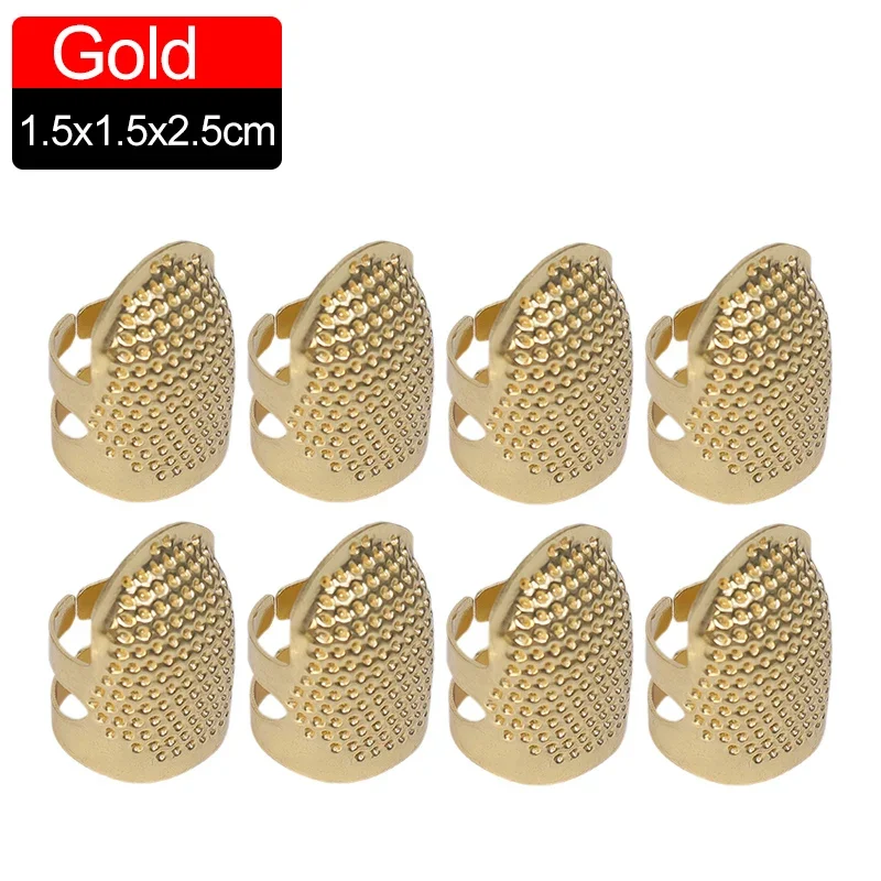 retrò protezione per le dita Anello ditale antico fa per lavoro manuale Aghi per ditale antiscivolo impostato da cucito fai da te per la casa Accessori per strumenti: S / Lavanda