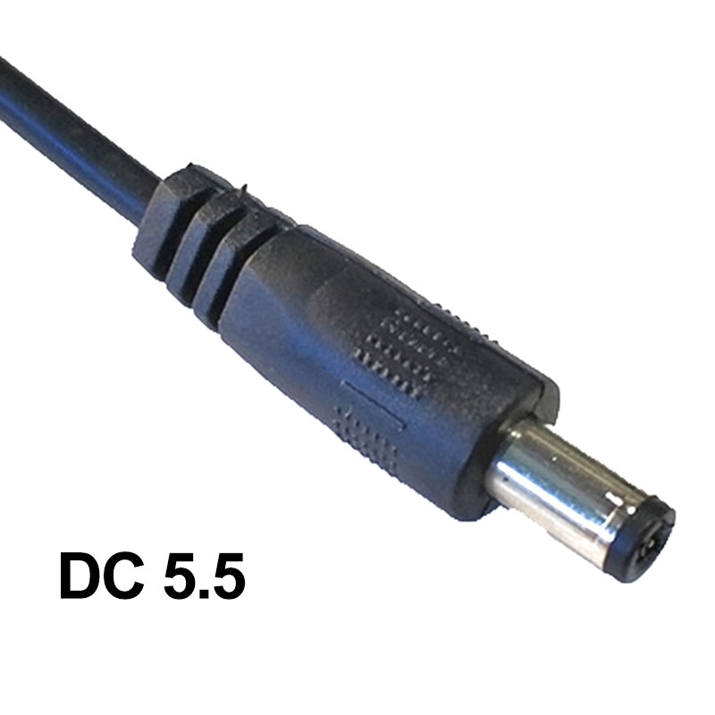 Usb  dc 5v til  dc 12v kabel modul usb power boost line step up boost modul konverter adapter kabel 8w 3.5/4.0/5.5*2.1mm stik: Dc5.5