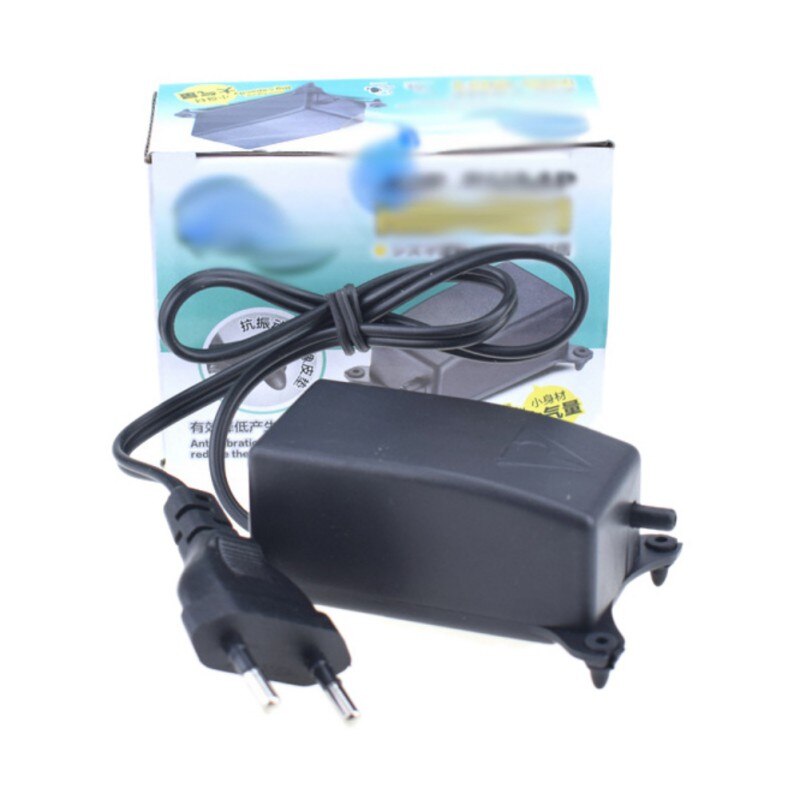 Home Pet Ultra Silent Aquarium Fish Tank Air Pumps Tools Oxygen Pump European Plug Air Pump Fishes Supplies Small Animals AB