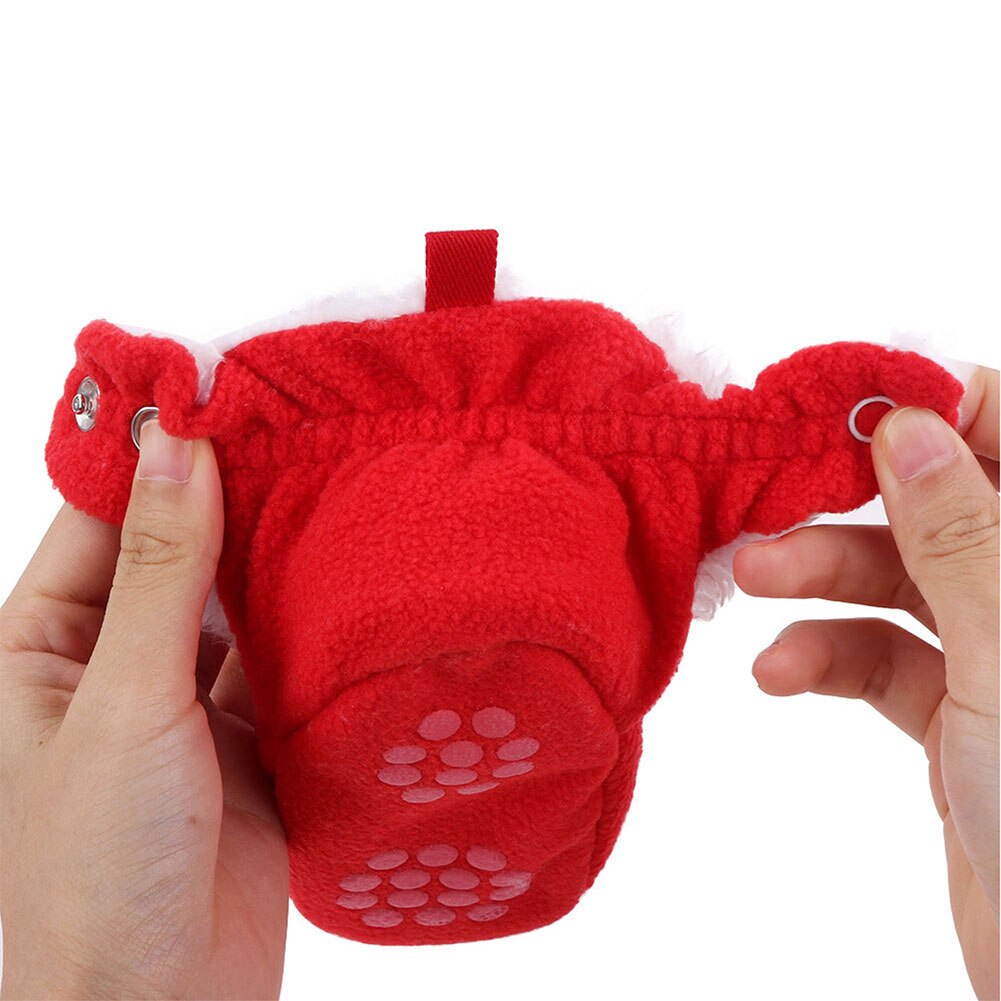 Weihnachten Baby Booties Winter Krippe Schuhe Socken Vlies Warme Kleinkind Schuhe Rutsch Ersten Wanderschuhe Santa Fuß Socken