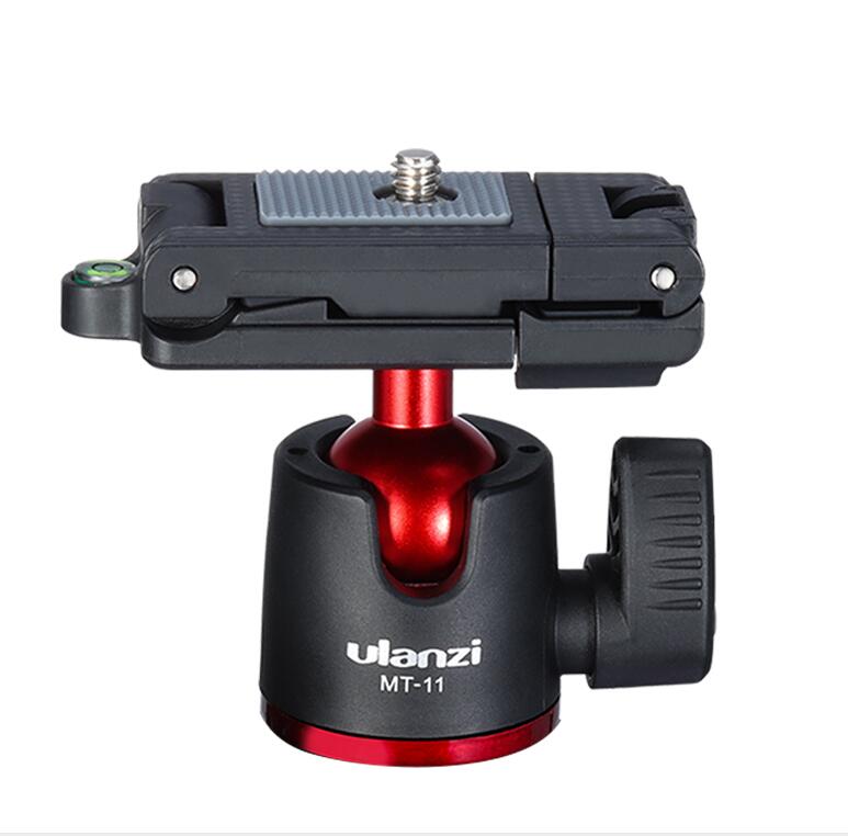 Ulanzi MT-11 elastyczny statyw trójnożny do DSLR Smartphone 2 w 1 statyw przedłużyć 1/4 ''śruba do Magic Arm światło Led do kamery: Only Ballhead
