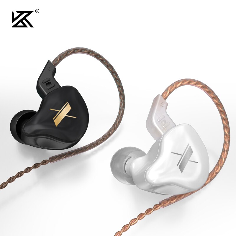 KZ-auriculares intrauditivos dinámicos EDX 1, cascos HIFI con cancelación de ruido para ZSX, ASX, ZST, X, ZSN, ZS10 PRO, S1, Z1, S2, SA08