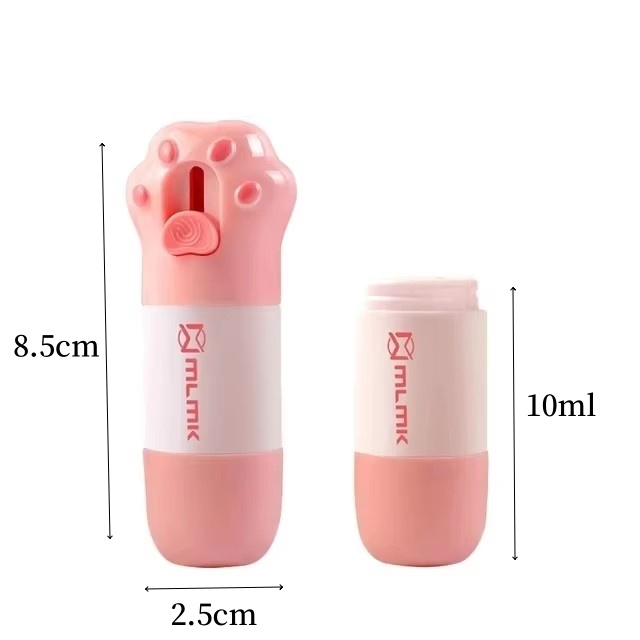 Cat Paw Thermisch Papier Correctievloeistof met Mes Pakketdoosopener Home Anti Peep Identiteitsinformatie Privacybeschermer Gum