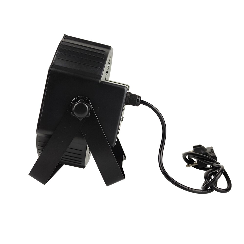 Scene par 12 x 12w led par lys rgbw 4 i 1 flad par lys dmx 512 disco lys fuld farve
