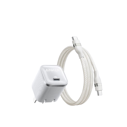 Anker Nano 45W Type C Charger Fast Charging Compact and Foldable Plug USB C Charger Anker's Advanced GaN-Powered Charger: Yellow