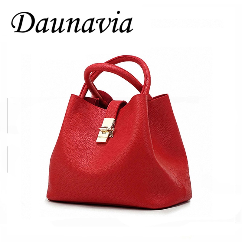 Daunavia Handtassen Lederen Handtas Handtassen Vrouwen Mode Zwarte Band Tas Vrouwen Lederen Handtassen