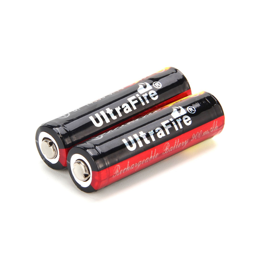 Ultrafire 14500 Battery 900mAh 3.7V lithium ion Rechargeable Battery Torch Lantern Charging Bank Battery: Default Title