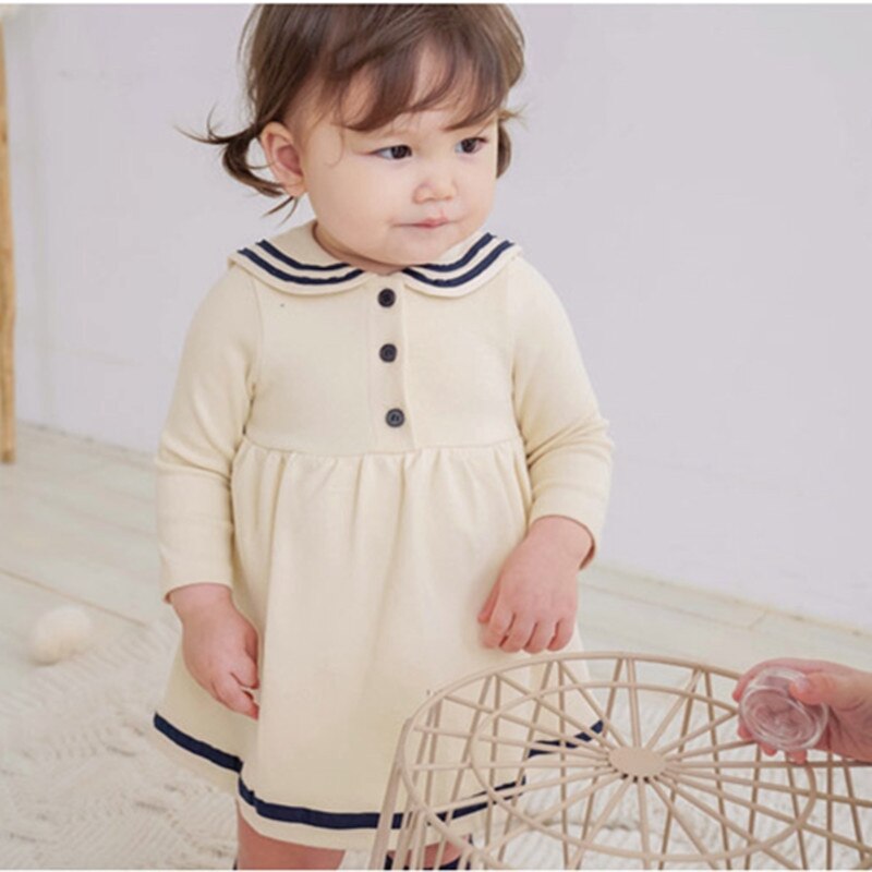 Autunno nuovi vestiti gemelli per neonati e ragazze: Girls Dress / 90(18-24m)