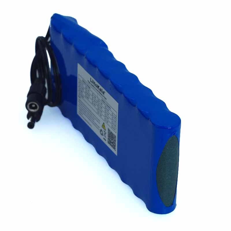 12 v 9.8Ah 9800mAh 18650 Rechargeable batteries 12.6V Li-Ion Battery pack Protection Board CCTV Monitor battery DC 5.5*2.1mm