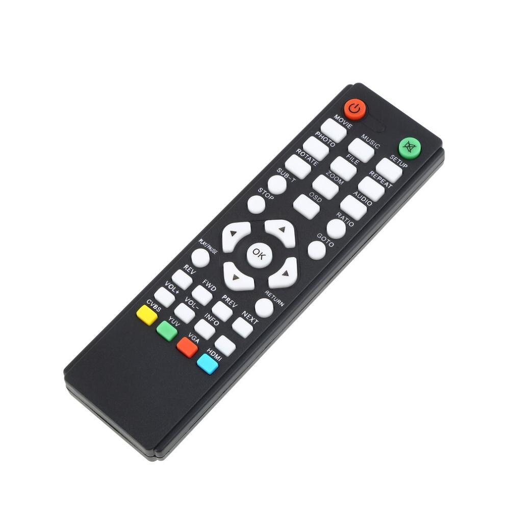 1set 1080P Mini reproductor multimedia MKV/H.264/RMVB Full HD con lector de tarjetas de HOST
